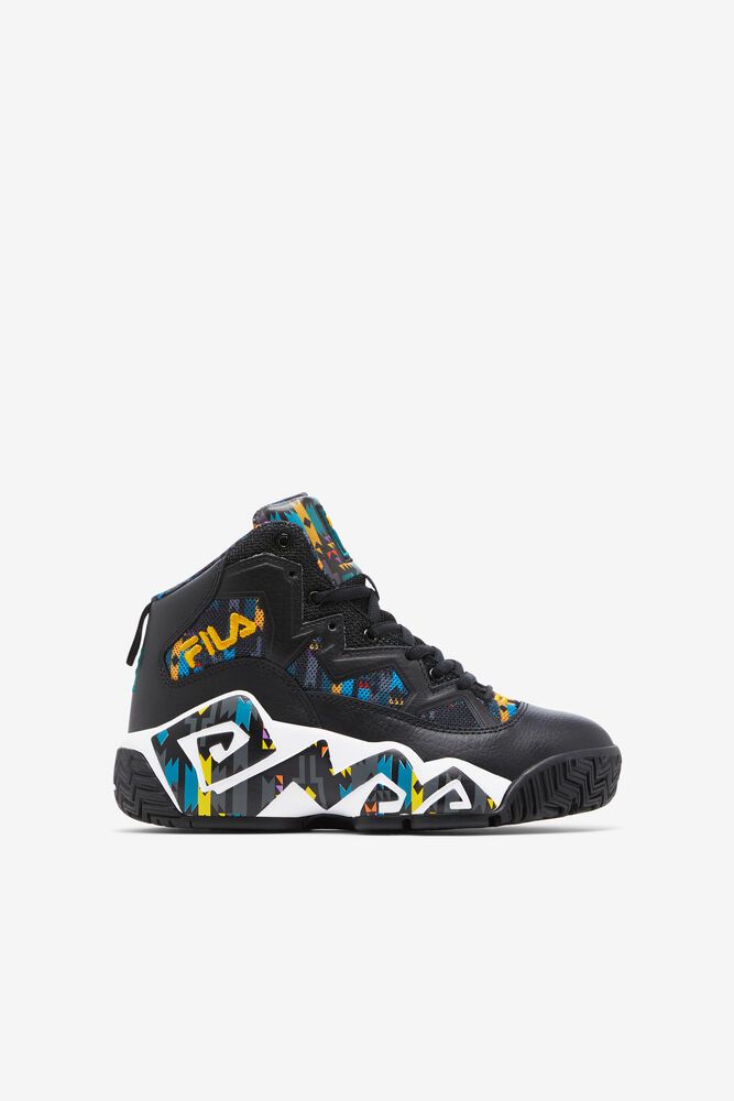 Fila Mb Black Sneakers Kids - NZ 90341-PLJI